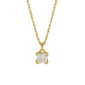 Simple Radiant CZ Necklace | 925 Sterling Silver