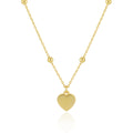 Simple Smooth Heart Necklace | 925 Sterling Silver