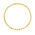 Round Beads Chain Necklace - 925 Sterling Silver