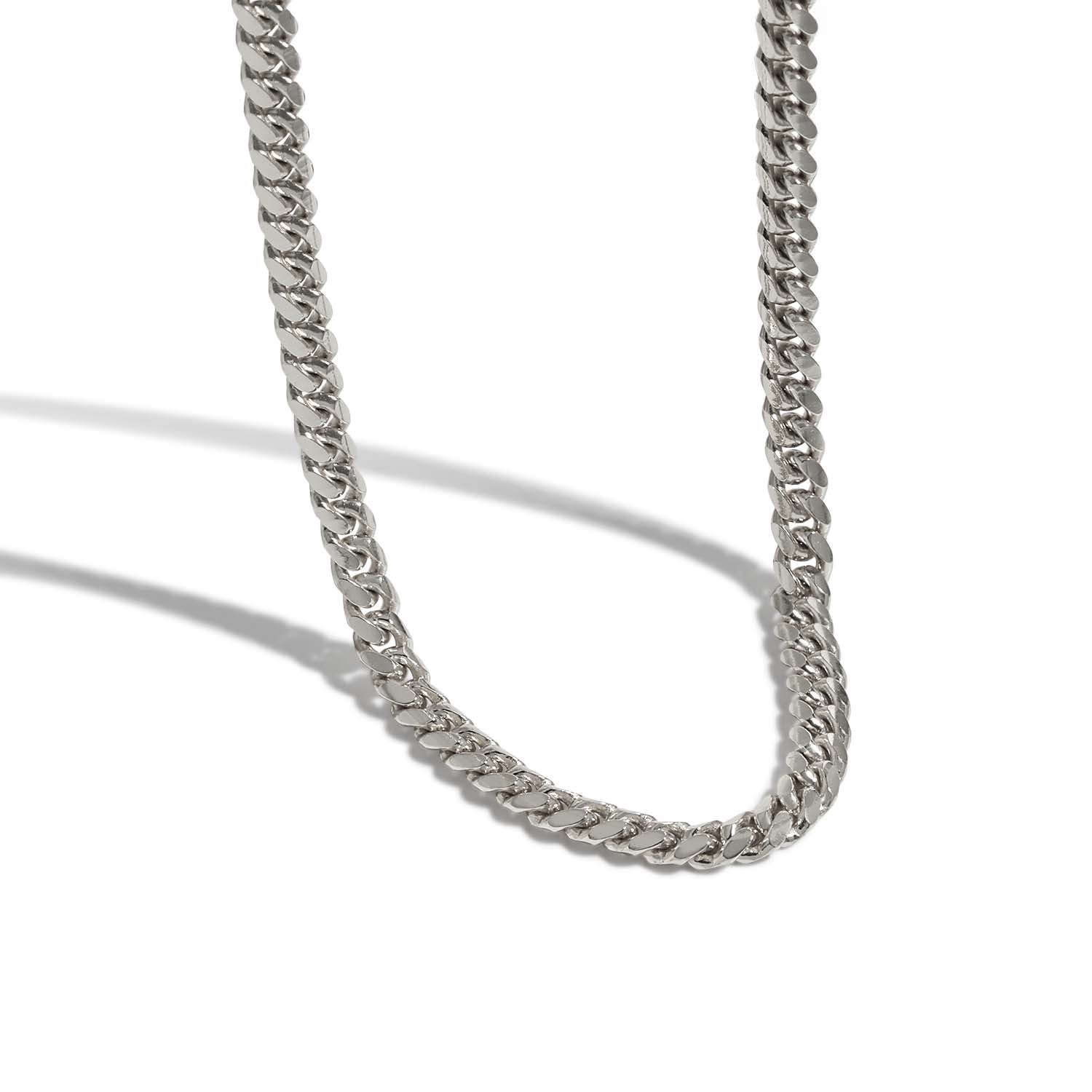 Hollow Chain Stacking Necklace - 925 Sterling Silver